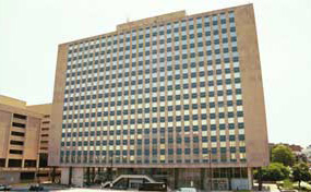 301 West Preston Street. Image of the State Center building.