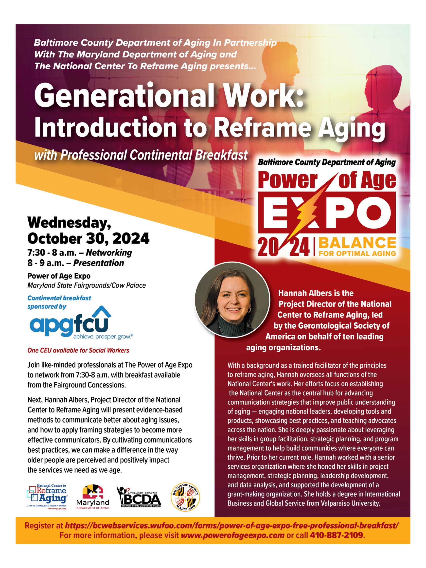 Power of Aging Expo Flyer