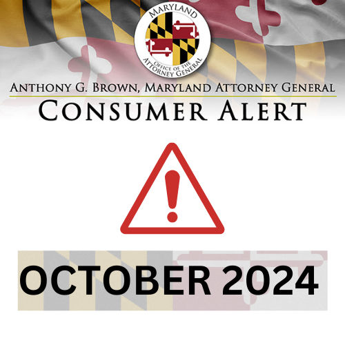 Consumer Alert: October 2024