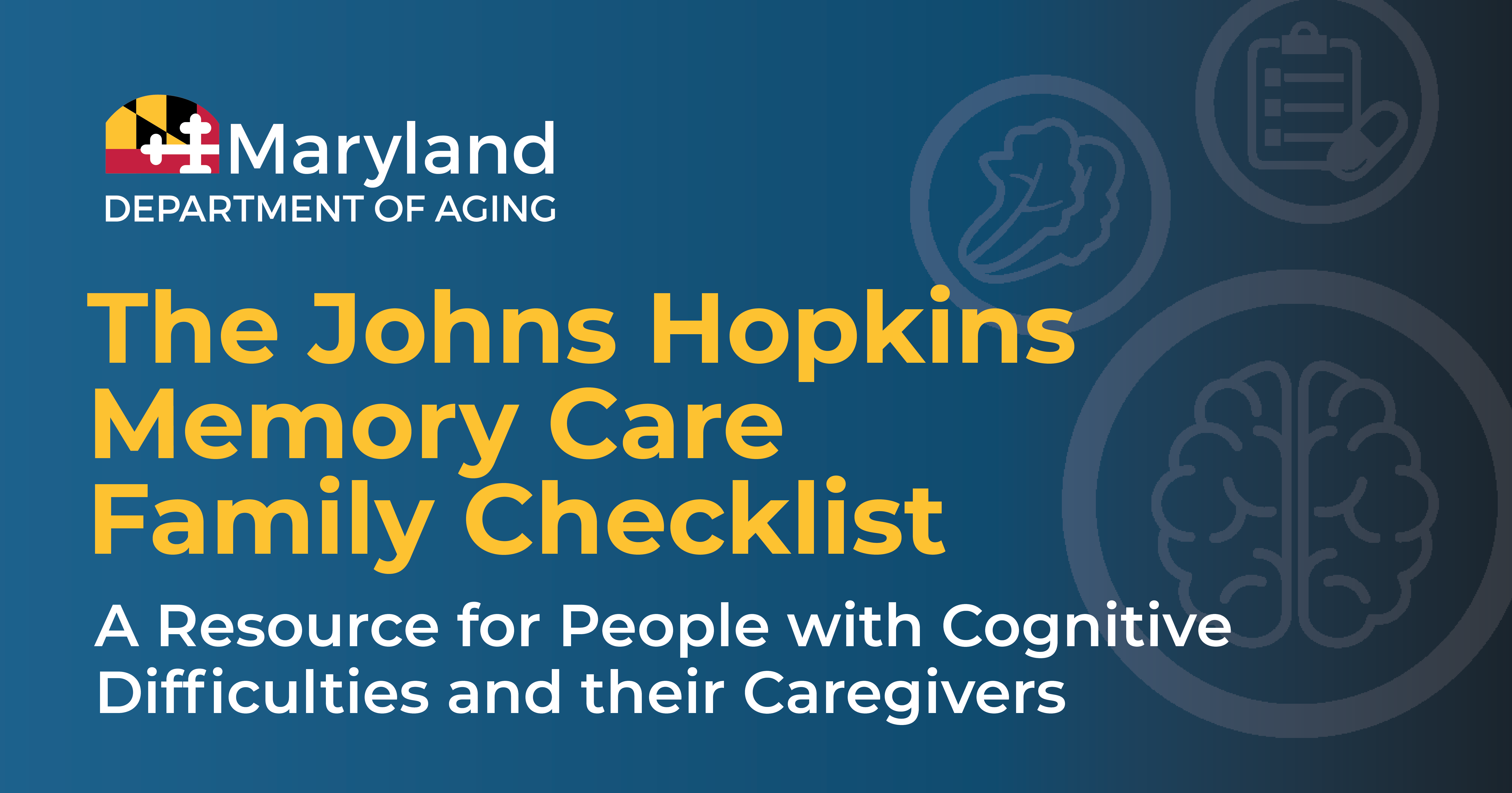 Johns Hopkins Memory Care Family Checklist